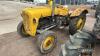 MASSEY FERGUSON 35 Industrial 3cylinder diesel TRACTOR Fitted with PUH, original wide rear mud-guards and hydraulic brakes - 3