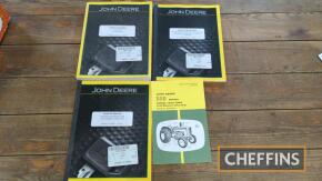 John Deere 830 operators manual t/w John Deere 730 operators manual and 2no. service manuals