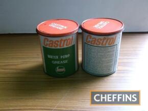 Qty of Castrol grease tins