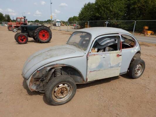 1972 1584cc Volkswagen BeetleReg. No. PAL 241LChassis No. 1122717622Engine No. AD472413This Beetle is offered as a part dismantled project which the vendor states is a complete and running vehicle but a job that has never made it to the top of the list. R
