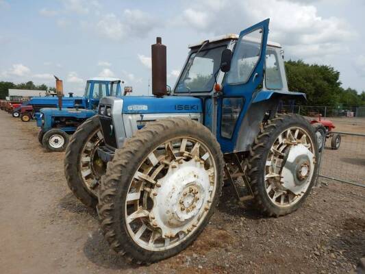 ISEKI 6500 Hi-Clearance 4wd TRACTOR Fitted with cab, ex-asparagus farm