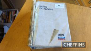 Ford 2600 - 7700 tractor parts catalogue in binder