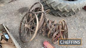 Various plough wheels