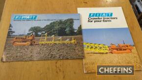 2no. Fiat tractor sales brochures for 70C, 655, 100C etc