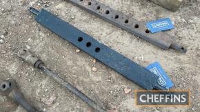 3 hole flat drawbar CAT 2