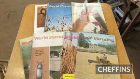 8no. World Farming magazines, 1960s