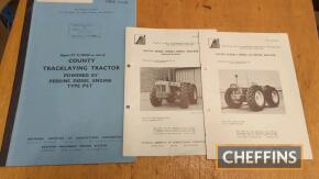 Qty County NIAE test reports for Super 40 and Super 6 tractors