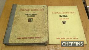 Qty David Brown tractor manuals to inc' Taskmaster and others