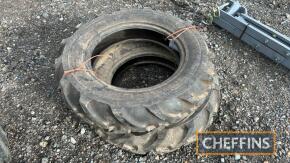 Pr. 690x180-15 tyres with cleated tread, unused