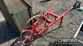 R Hunt of Earls Colne 'Shandy Barrow' grass seed drill