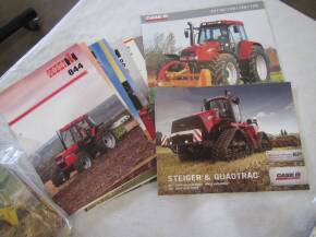 Qty Case IH tractor brochures