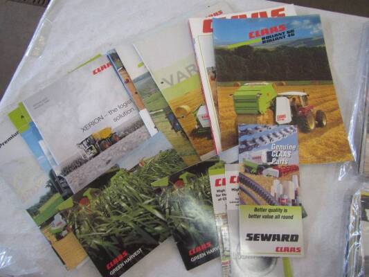 Qty Claas brochures