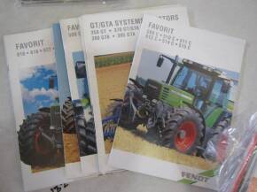 Qty Fendt tractor brochures