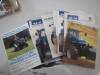 Qty New Holland tractor brochures