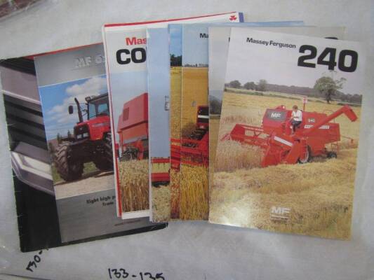 Qty Massey Ferguson brochures