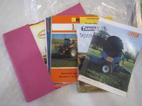 Qty agricultural implement brochures