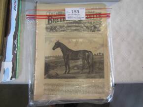 1884 The American 'Breeders Gazette' monthly with front page trotting and heavy horse illustrations (6)