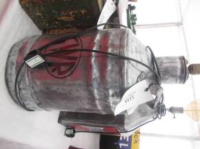 G.W.R 5gallon petrol can topped with a lamp