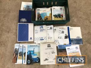 Ford New Holland tractor brochures and training manuals