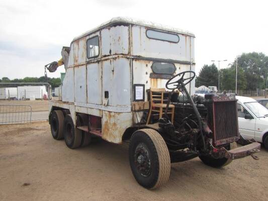 1960 Leyland Hippo recovery vehicle Without cab, reported by the vendor to run and drive