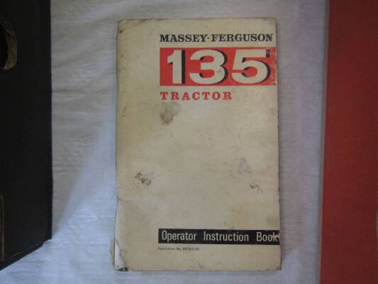 Massey Ferguson 135 operators manual