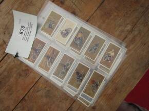 Full set of J.A Pattreiouex 50/50 dirt track Ridgers Cigarette cards (issued in 1929)