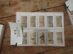 Full set of Pattreious 54/54 dirt track riders (descriptive back) issued in 1930