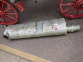 Large Leyland lorry silencer box, as new