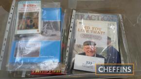 Qty tractor, steam, ploughing and Fred Dibnah themed books