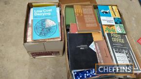 Large qty agricultural books