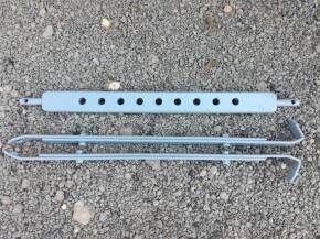 Ferguson 9hole drawbar and stays (sandblasted and painted)