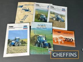 Ford, qty of 10 Series and TW sales leaflets etc