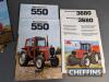 Massey Ferguson tractor brochures to inc. 1250, 4840, 550, 2680 etc, t/w Massey Ferguson tractor instructions and data sheets - 6