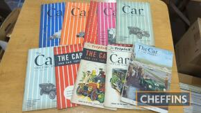 The Car & Car Topics, issues of the monthly magazine covering 1950/51 (10)