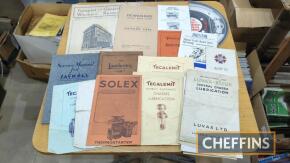Selection of 1930s car brochures
