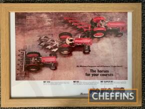 Massey Ferguson framed poster