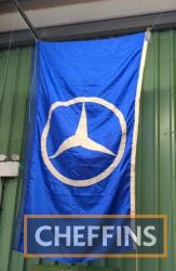 Mercedes dealership flag