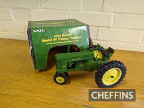 John Deere Model 60 1:16 scale model tractor by Ertl, boxed