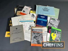 Large qty of agricultural machinery and livestock equipment sales leaflets and brochures etc to inc' Lister