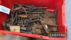 Qty tools, spanners etc