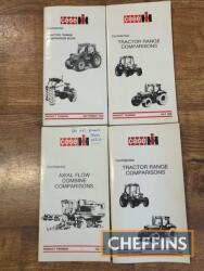 Case IH tractor & combine comparison booklets