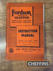 Fordson Major tractor manual