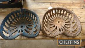 W E Co Ltd and Bamfords cast iron seat