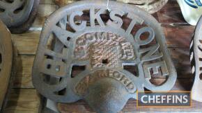 Blackstone cast iron seat