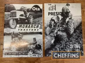 BMB President tractors and Monarch tractor books