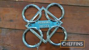 Perkins diesel badge, NOS