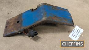 Ford 1000 series spares to inc' underseat rear number plate bracket with rubber light socket