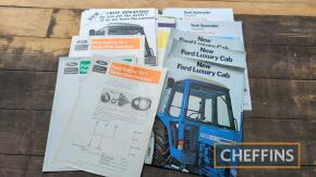 Ford Q cab brochure and assorted Ford leaflets, unsed, ex-dealership clearance