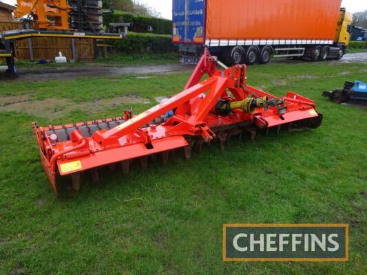 2007 Kuhn HR403 mounted power harrow, 4m With rear A Frame mounting headstock Serial No. F0417