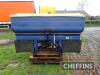 2003 Bogballe KRM mounted fertiliser spreader offered with E2 and E6 24m veins Serial No. 263 - 2